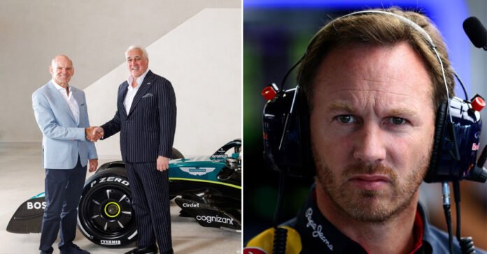 Red Bull punishes Adrian Newey for Aston Martin announcement. | Credits: Aston Martin/Eurosport