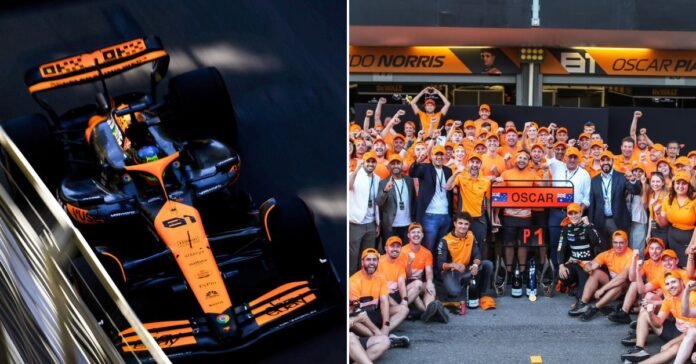 Oscar Piastri and Lando Norris delivers for McLaren at Baku. | Credits: McLaren