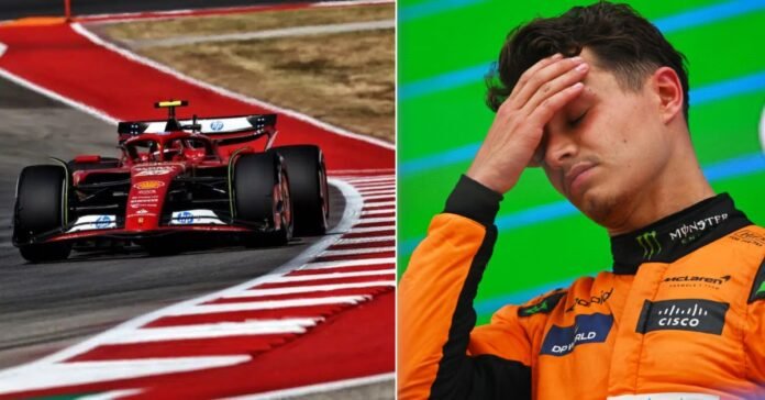 Ferrari win in Austin, while Norris loses ground to Verstappen | Credits: motorionline.com and formula1.com