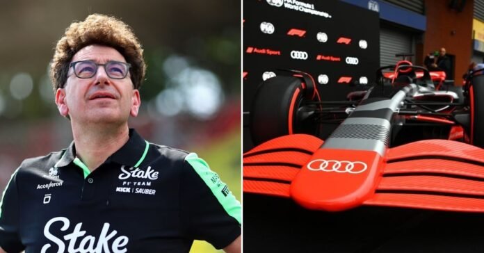 Mattia Binotto Downplays Audi's potential in 2026. | Credits: Formula 1