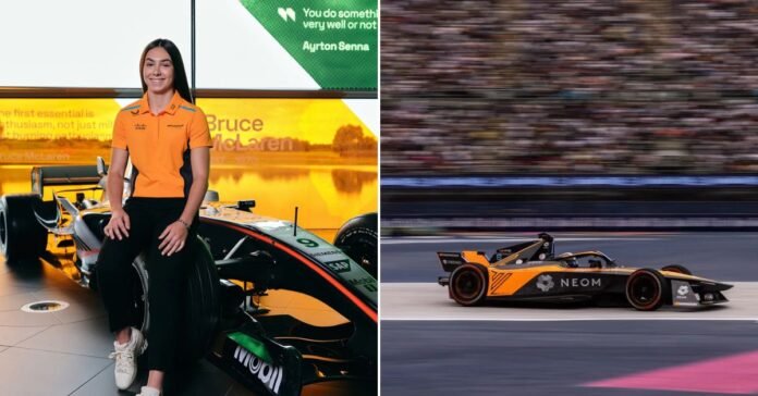 McLaren Signs Ella Lloyd for 2025 F1 Academy Season | Credits: McLaren