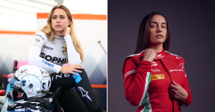 They Used You Sofia Florsch Sympathizes For Marta Garcia as She Says Farewell to F1 Future | Credits: F3 (Left) and F1 Academy (Right)