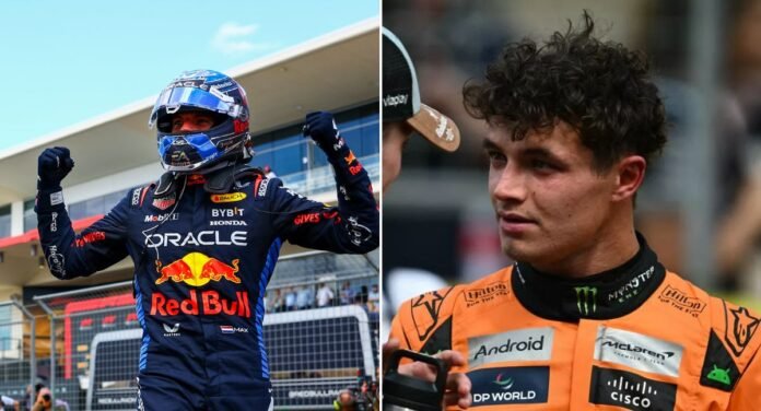 Max Verstappen proves race pace at Austin as Lando Norris continues to suffer at Sprint Race | credits: Formula 1 / AFP Getty Images