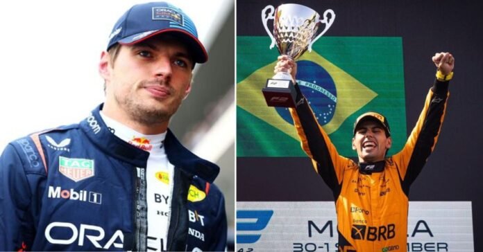 Max Verstappen believes Sauber should sign Brazilian youngster Gabriel Bortoleto