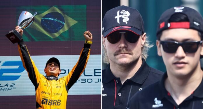 Sauber Signs Gabriel Bortoleto, Leaving Bottas and Zhou Without Seats For 2025 | Credits: Getty Images / Europa Press