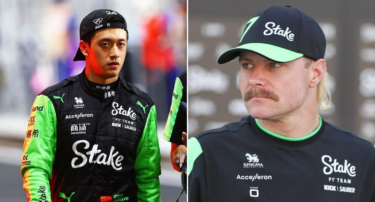 Zhou Ghanyu and Valtteri Bottas | Credits: Qian Jun / MB Media / Getty Images / Sportskeeda