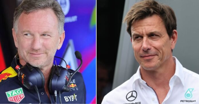 Christian Horner and Toto Wolff have clashed over the row between their drivers from the Qatar GP | Credits: Getty and GPFans