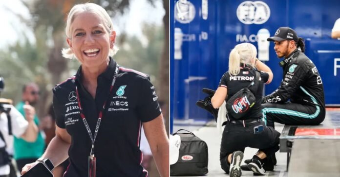 Angela Cullen previously worked alongside Lewis Hamilton between 2016 and 2023 | Credit: Getty