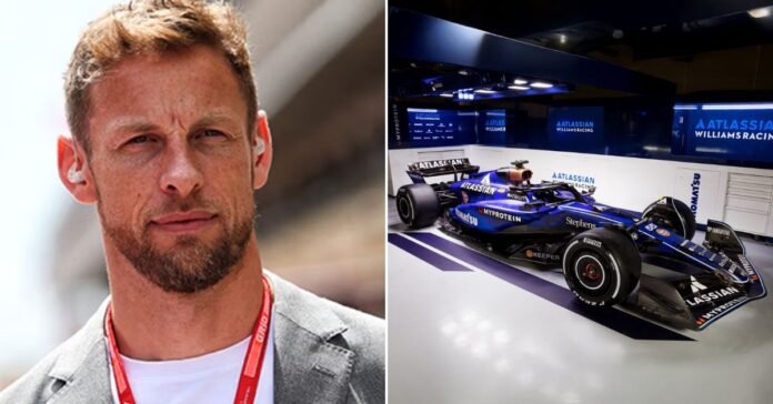 Jenson Button Atlassian sponsorship Williams