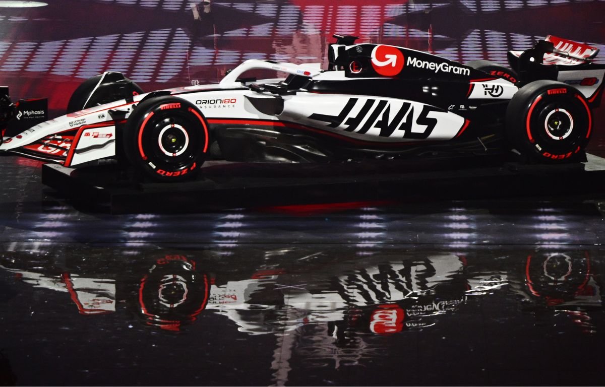 The 2025 Haas livery