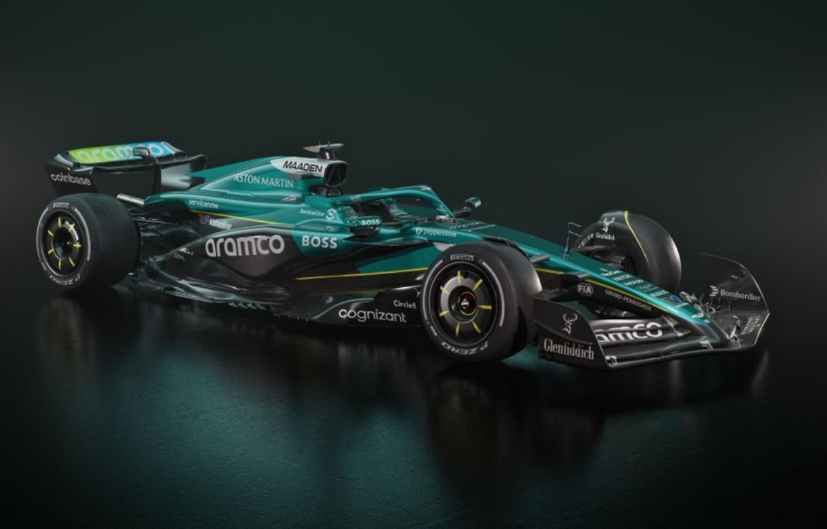 The 2025 Aston Martin livery