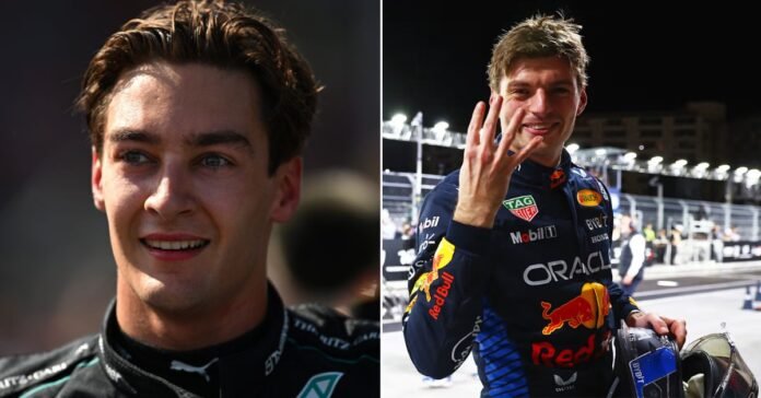 George Russell and Max Verstappen clashed after the 2024 Qatar Grand Prix | Credits: Getty and Red Bull