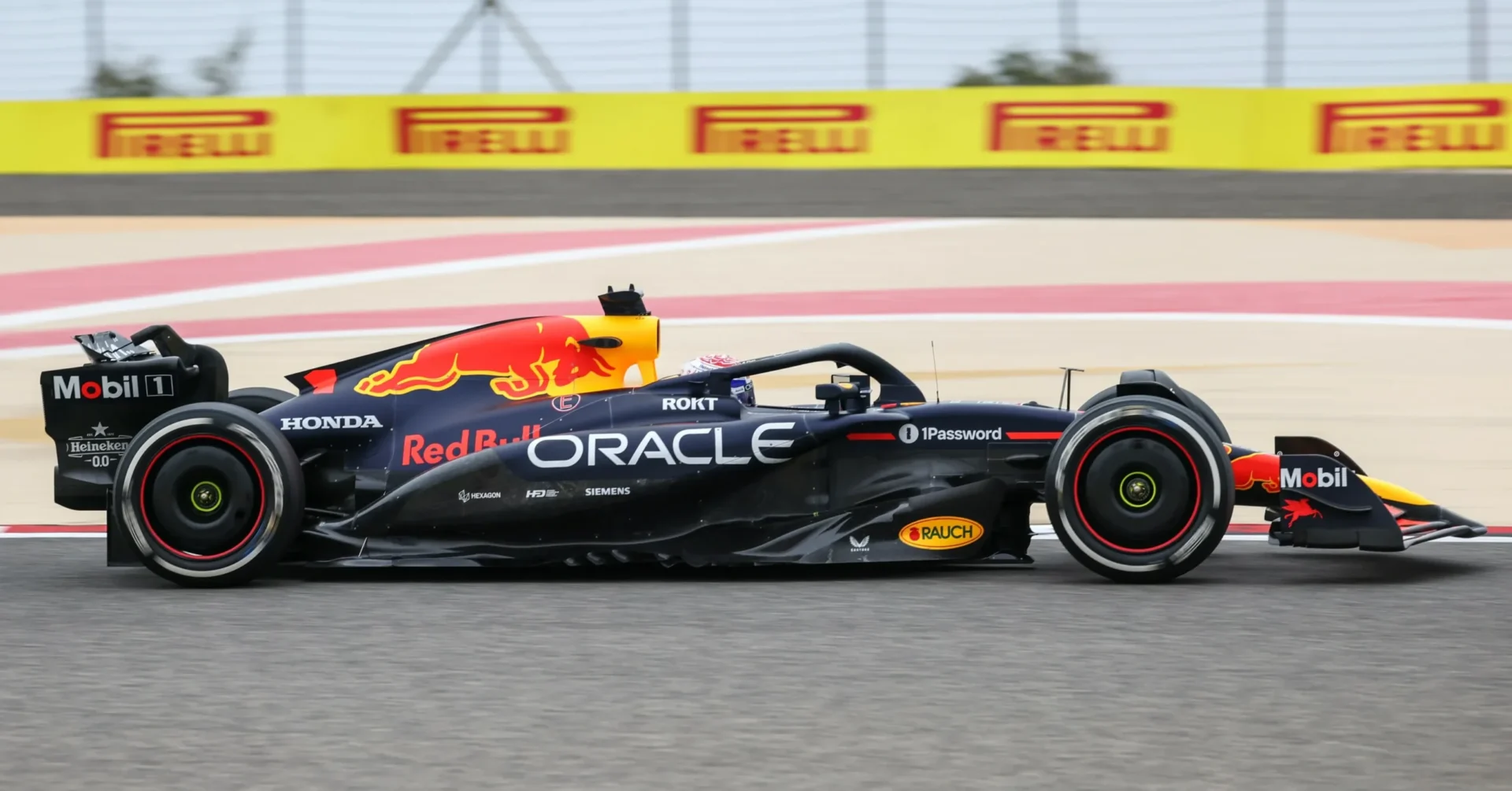 BAHRAIN, BAHRAIN – FEBRUARY 26: Max Verstappen of the Netherlands driving the (1) Oracle Red Bull Racing RB20 on track during day one of F1 Testing at Bahrain International Circuit on February 26, 2025 in Bahrain, Bahrain. (Photo by Clive Rose/Getty Images)