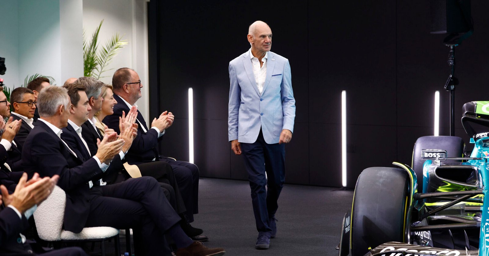 Portrait, Aston Martin HQ Silverstone, F12416a, F1, GP, Great Britain Adrian Newey