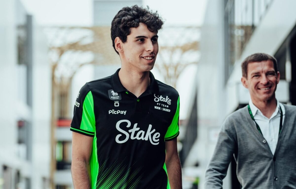 F1 rookie Gabriel Bortoleto is the reigning F2 champion // Photo by Kick Sauber X //