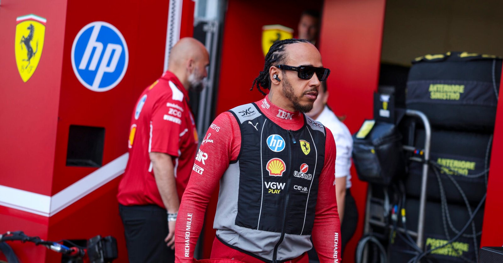 HAMILTON Lewis (gbr), Scuderia Ferrari SF-25, portrait during the Formula 1 Tag Heuer Grand Prix de Monaco, 8th round of the 2025 FIA Formula One World Championship from May 23 to 25, 2025 on the Circuit de Monaco, in Monte-Carlo, Monaco - Photo Florent Gooden / DPPI