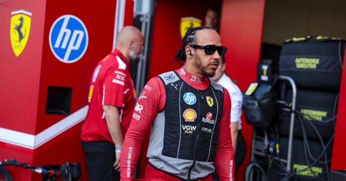 HAMILTON Lewis (gbr), Scuderia Ferrari SF-25, portrait during the Formula 1 Tag Heuer Grand Prix de Monaco, 8th round of the 2025 FIA Formula One World Championship from May 23 to 25, 2025 on the Circuit de Monaco, in Monte-Carlo, Monaco - Photo Florent Gooden / DPPI