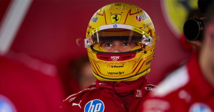 HAMILTON Lewis (gbr), Scuderia Ferrari SF-25, portrait during the Formula 1 Aramco Gran Premio de Espana 2025, Spanish Grand Prix 2025, 9th round of the 2025 FIA Formula One World Championship from May 30 to June 1, 2025 on the Circuit de Barcelona-Catalunya, in Montmeló, Spain - Photo Florent Gooden / DPPI