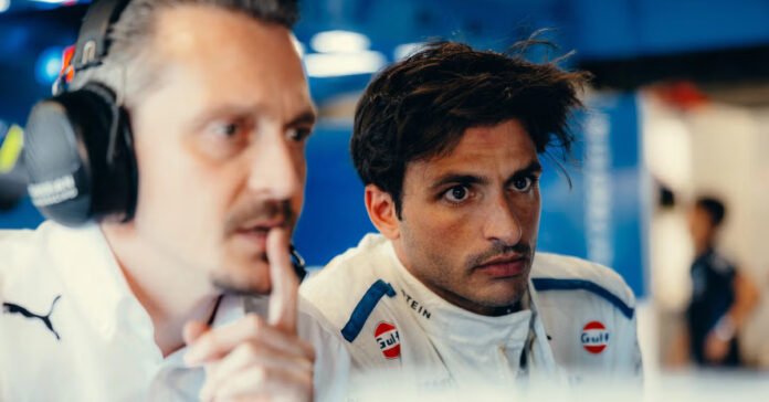 Carlos Sainz during the Spanish GP weekend // Williams Content Pool //