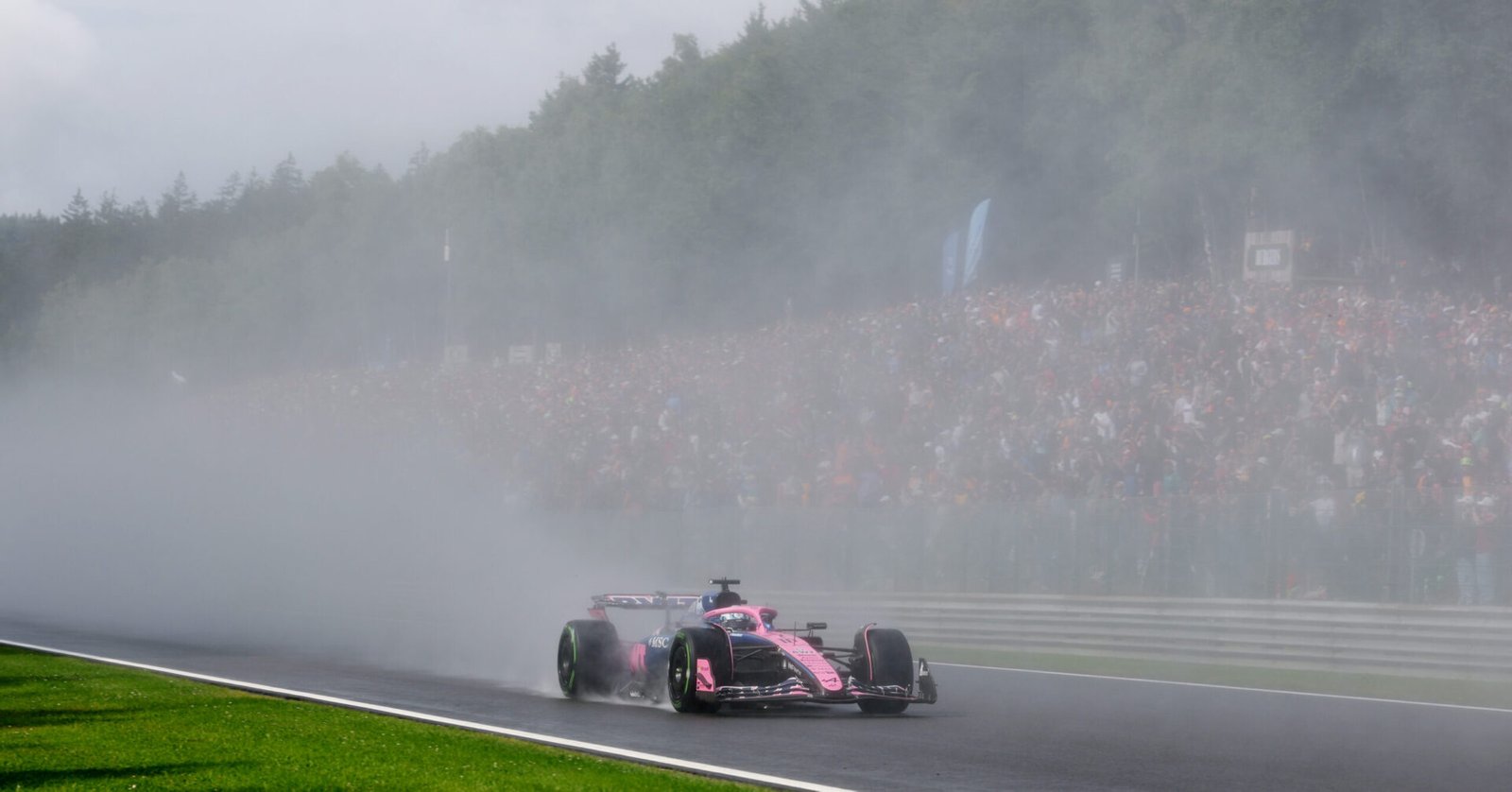SPA, BELGIUM - JULY 27: Pierre Gasly of France driving the (10) Alpine F1 A525 Renault on track during the F1 Grand Prix of Belgium at Circuit de Spa-Francorchamps on July 27, 2025 in Spa, Belgium. (Photo by Ryan Pierse/Getty Images)
