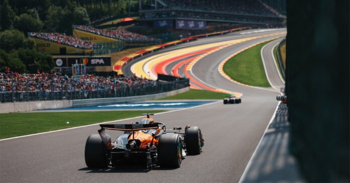 LIVE: All the Driver Reactions After Sprint Qualifying at the Belgian GP // Photo from @McLarenF1 / X //