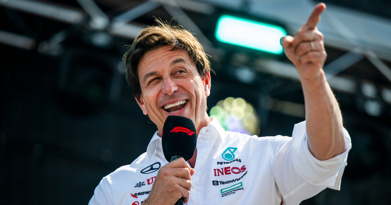 Mercedes team principal Toto Wolff seen during the FIA Formula One World Championship at the Red Bull Ring in Spielberg, Austria on June 28, 2024 // Lucas Pripfl / Red Bull Ring // SI202406281302 // Usage for editorial use only //