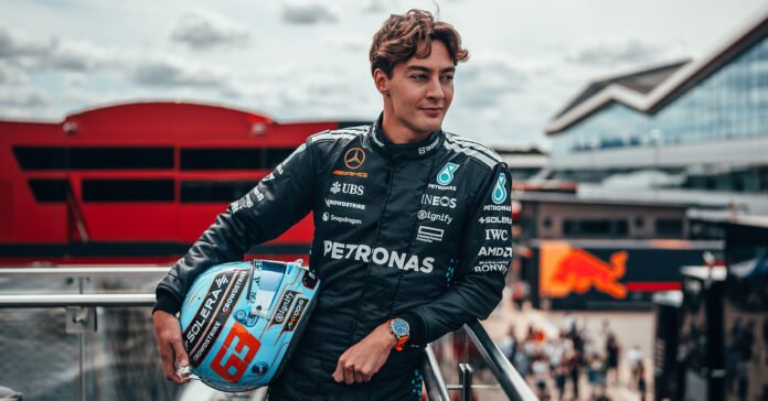 George Russell at the British Grand Prix // Richard Pardon, Mercedes Content Pool //