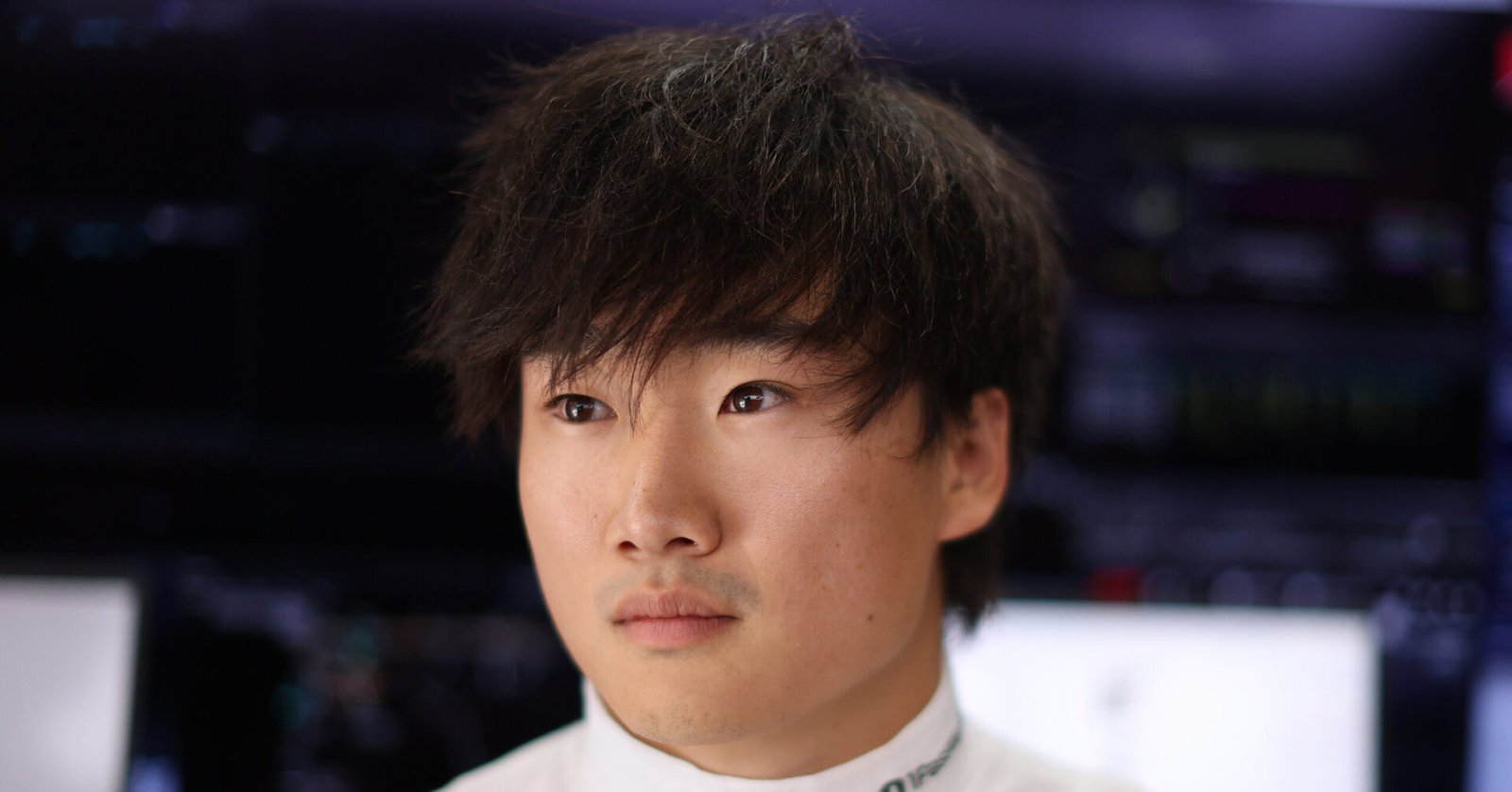 BUDAPEST, HUNGARY - AUGUST 02: Yuki Tsunoda of Japan and Oracle Red Bull Racing looks on in the garage during qualifying ahead of the F1 Grand Prix of Hungary at Hungaroring on August 02, 2025 in Budapest, Hungary. (Photo by Mark Thompson/Getty Images) // Getty Images / Red Bull Content Pool // SI202508021734 // Usage for editorial use only //